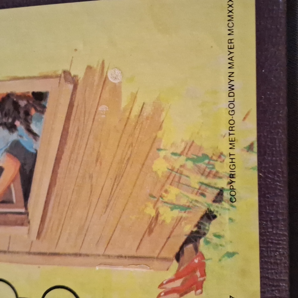 Wizard of Oz board game board only Vintage 1974 - Picture 7 of 8